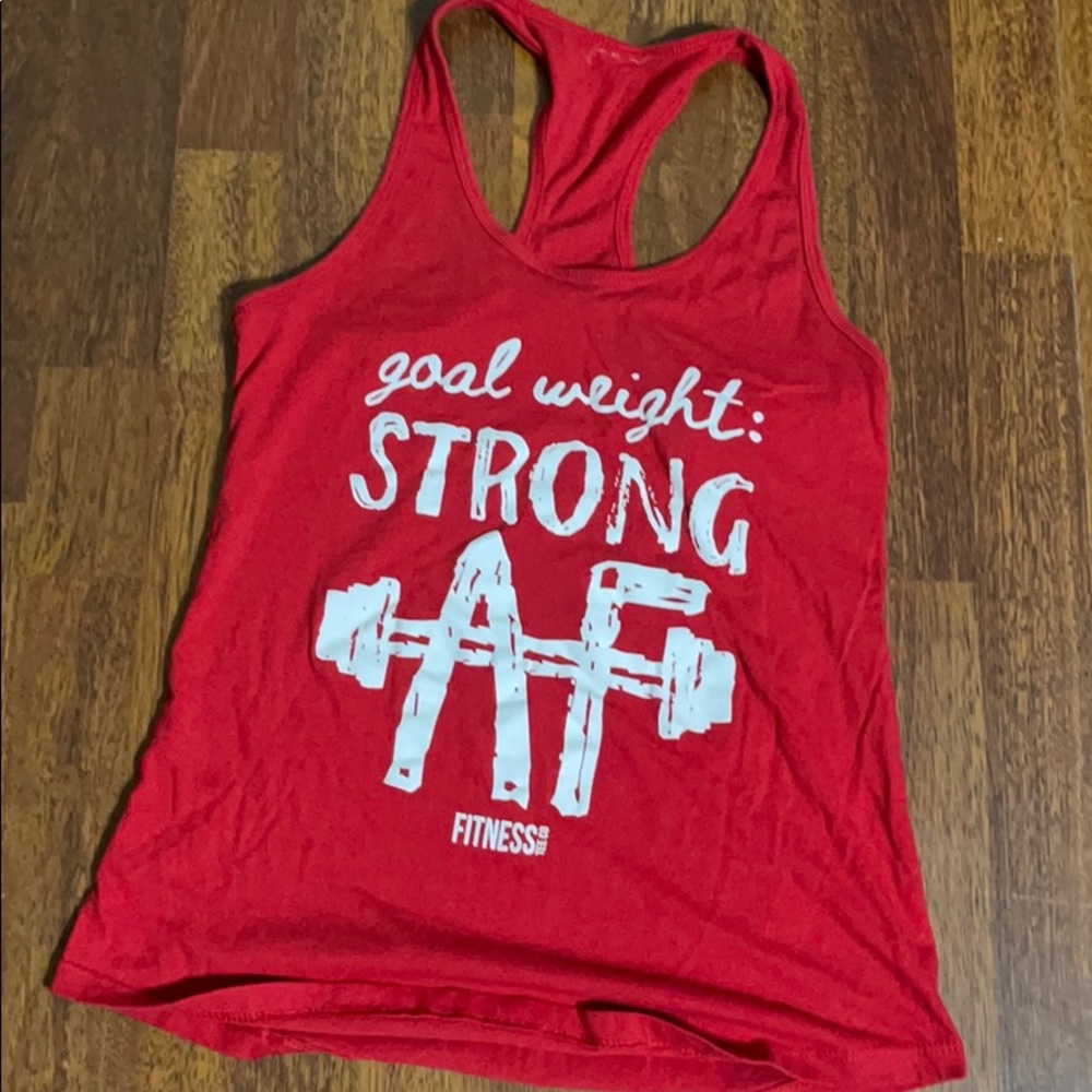 Workout tank Strong AF